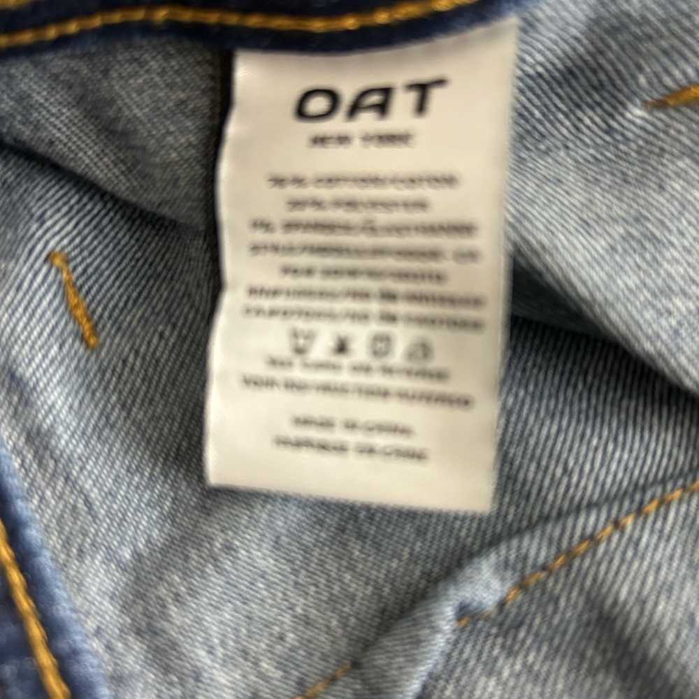 Oat New York Flare Jeans - Deep Blue - Picture 8 of 11